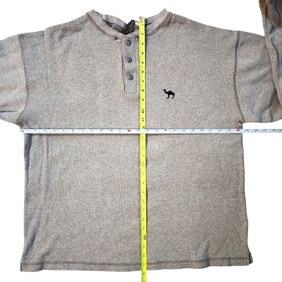 CAMEL Vintage Long Sleeve Mens Thermal Sz. XL - Picture 2 of 4